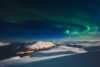 Ski touring Northern Lights Lyngen