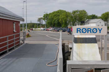 Local harbor at Rørøy