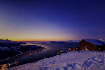 Narvikfjellet Polar Night