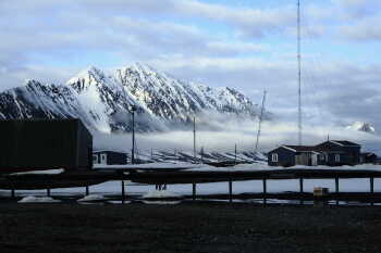 Landscape around Isfjord Radio