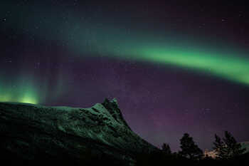 Northern Lights and winter