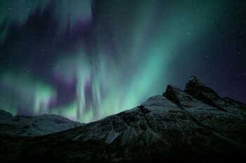 Northern Lights and winter