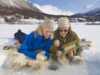 Ice fishing on Ramfjorden