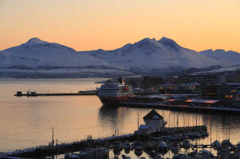 Hurtigruten in Tromsø