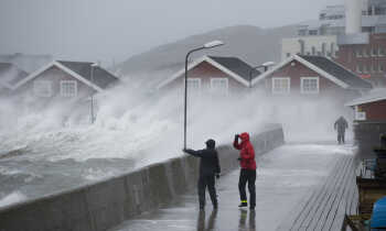 Storm touring in Bodø