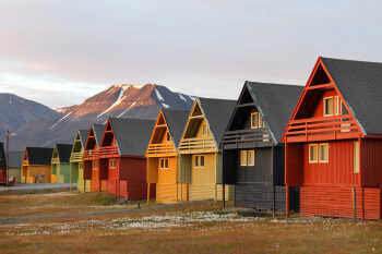 Houses in Longyearbyen