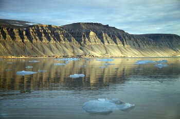 Tempelfjorden at Svalbard