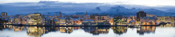 Bodø city winter solstice