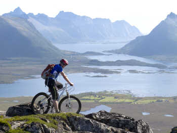 Mountain biking in Lofoten