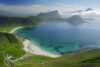 Hauklandsstrand beach in Lofoten