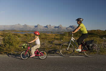 Cycling for all ages at Herøy