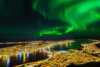 Northern Lights View from Cable Car