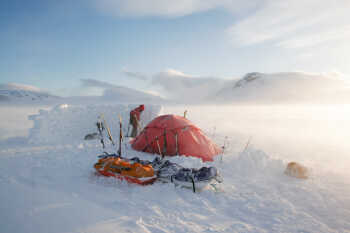 Tent at Svalbard