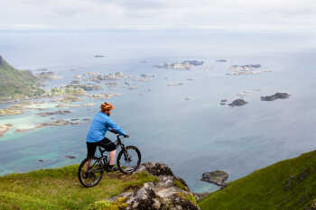 Cycling in Lofoten