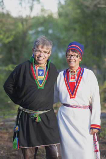 Traditional sami clothing