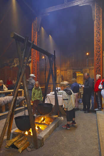Viking banquet hall 