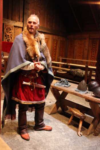 Viking cheif at Lofotr