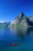 Sea kayaking at Reine