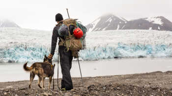Glacier walk at Svalbard