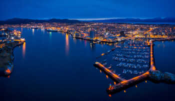 Panorama Bodø winter