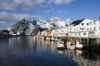 Henningsvær in winter