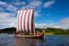 Row and sail the Viking ship