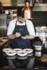 A chef prepares the food