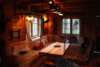 Inside a Husky Lodge