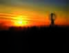 Midnight sun on Nordkapp